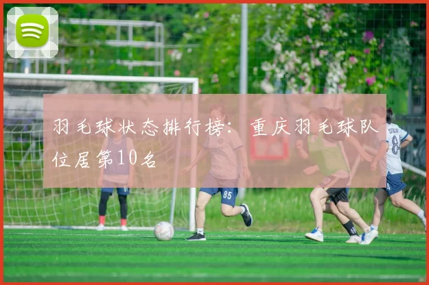 羽毛球状态排行榜：重庆羽毛球队位居第10名