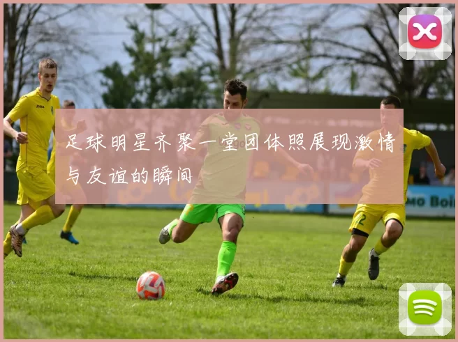 足球明星齐聚一堂团体照展现激情与友谊的瞬间