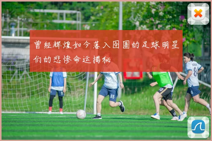 曾经辉煌如今落入囹圄的足球明星们的悲惨命运揭秘